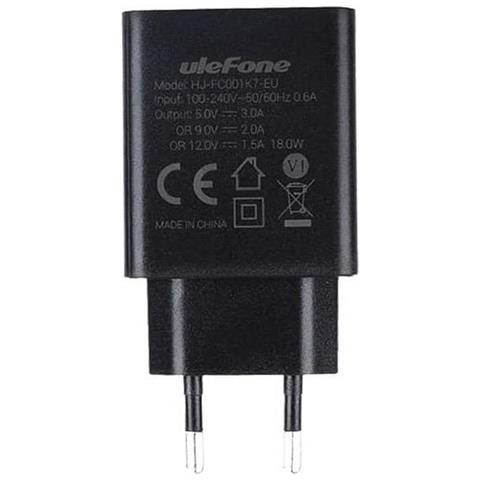 Caricabatterie Fast Originale Usb Hj-fc038k7-eu 18w Black Bulk Per Smartphone E Tablet - Foto 1
