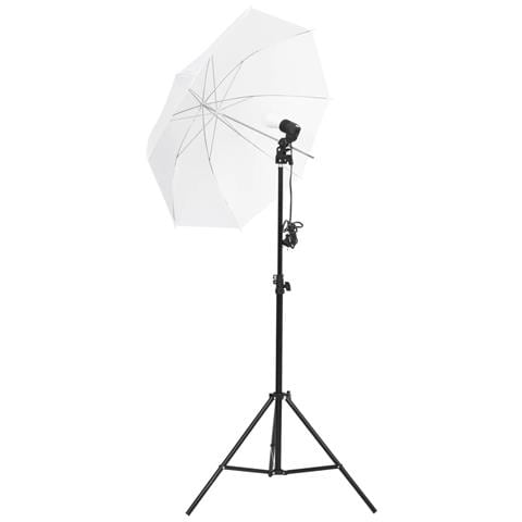 Kit per Studio Fotografico con Set Luci, Fondale e Riflettore - Foto 2