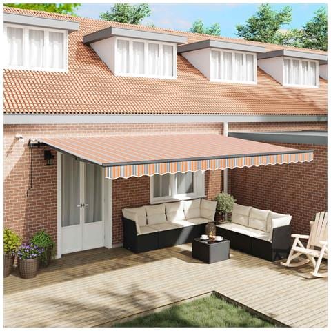 Tenda retrattile Multicolore 500 x 300 x 165 cm Poliestere - Foto 2