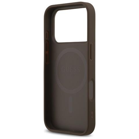 Custodia Per Iphone 17 Pro Marrone Decorata Magsafe Guess - Foto 7