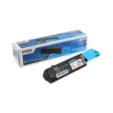 C13S050193 Toner Originale Ciano per Epson C1100 Capacità 1500 Pagine - Foto 4