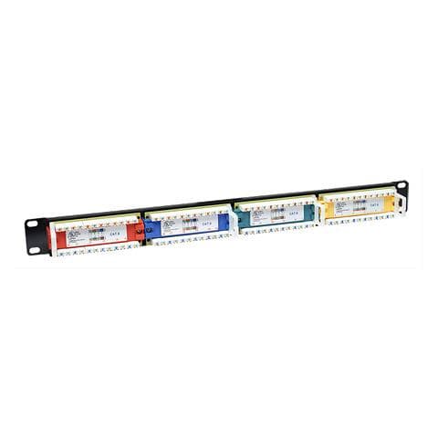 I-PP 24-C6-CL - Pannello Patch UTP 24 porte Cat. 6 Codifica Colorata - Foto 4