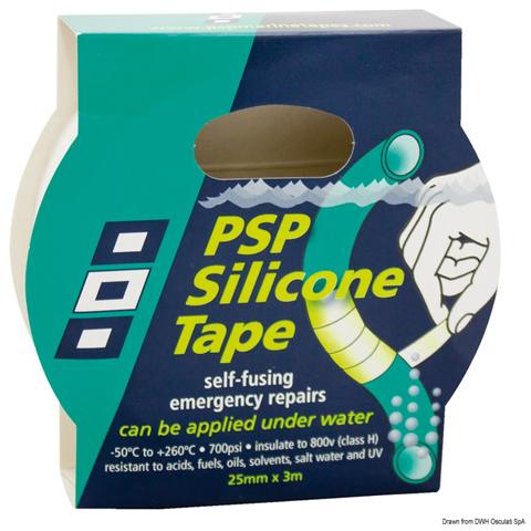 Nastro in silicone autoamalgamante bianco - Foto 1