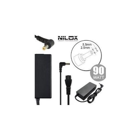 Alimentatore per Notebook 19V 4.74A 5.5mm x 2.5mm Nero - Foto 1
