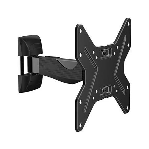 Supporto murale 2 Snodi Inclinabile per TV da 26/40” dotato di passacavi - Foto 4