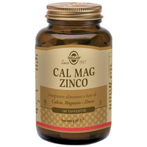 Solgar Cal Mag Zinco 100 Tavolette - Foto 1
