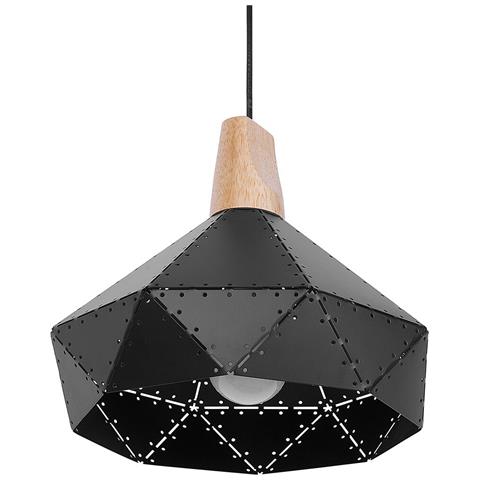 Lampadario In Metallo Color Nero Somme - Foto 17