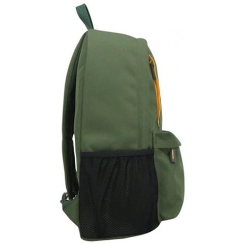 Yoof Zaino per Notebook 13.3" / 15.6" Impermeabile Colore Verde / Giallo - Foto 2