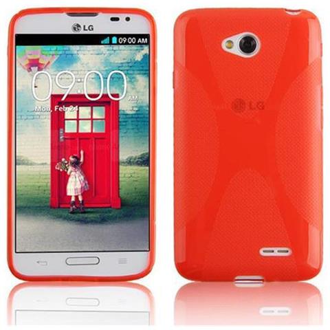 Custodia Compatibile Con Lg L70 In Rosso Cremisi - Coperchio Protettivo In Silicone Tpu Flessibile - Foto 7