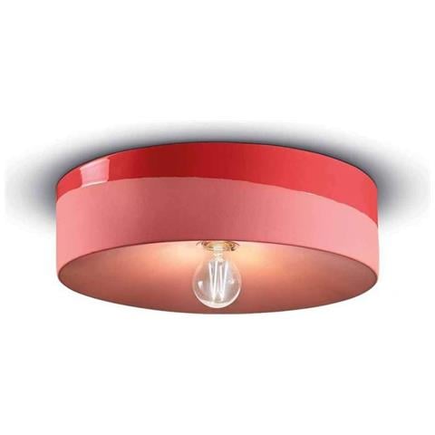 Plafoniera Decò D40 C1792-roc Colore Rosso - Foto 1