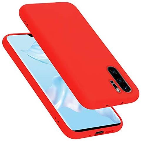 Cadorabo Custodia Compatibile Con Huawei P30 Pro In Liquid Rosso - Coperchio Protettivo In Silicone Tpu Flessibile - Foto 1