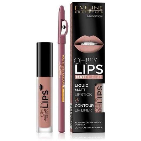Oh My Lips Finitura Opaca + Rossetto Lovely Rose - Foto 1