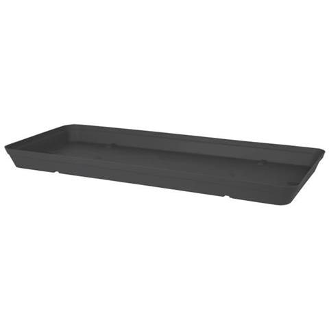 Piattino Rettangolare Capri Xl - 34 X 71 X H 4,5 Cm - Grigio Antracite - Foto 1
