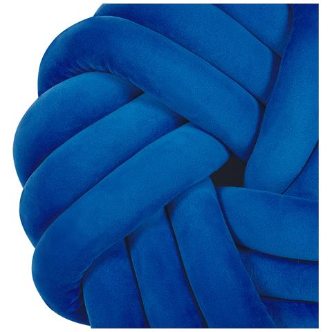 Cuscino A Nodo 30 X 30 Cm Blu Akola - Foto 12