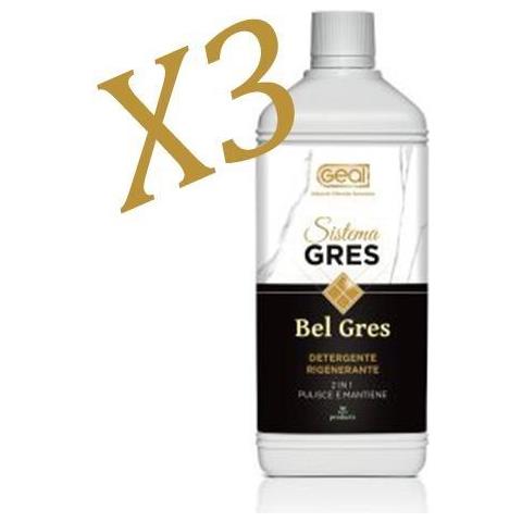 Detergente Rigenerante Per Superfici In Porcellana 3x1l Bel Gres - Foto 1
