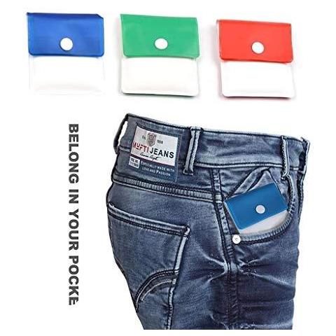 6 Pezzi Pocket Posacenere Ash Pouch- Prova Di Fuoco Del Pvc Inodore-portatile Compact- Assortiti Colori - Foto 4