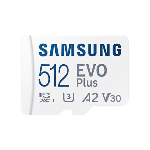 Scheda di Memoria MicroSDXC con Capacità 512 GB Classe 10 + Adattore Colore Bianco - Foto 1