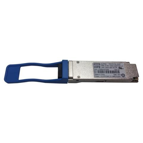 Hewlett Packard Enterprise X150 100G QSFP28 LC LR4, QSFP, LC, MSA, Single-mode, 9/125, LR4 - Foto 1