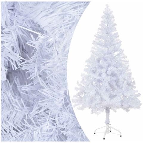 Albero Natale Artificiale con Set Palline e LED 150 cm 380 Rami - Foto 2