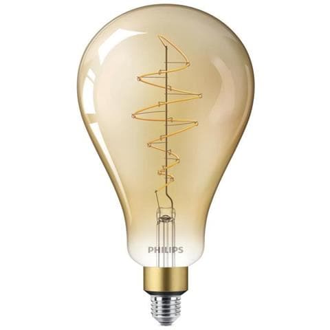 Lampadina Led Gigante Standard - E27 - Dimmer Compatibile Con Vetro Ambra Da 40 W - Foto 1