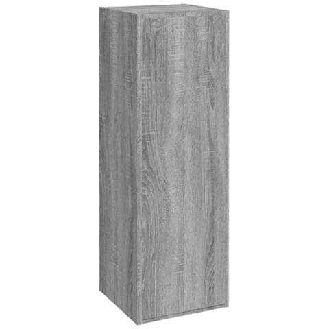 Mobile Tv Grigio Sonoma 30,5x30x90 Cm In Legno Multistrato - Foto 1