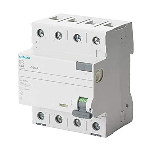 Interruttore Differenziale Rccb 40a 4p 4m 300ma Tipo A 5sv3644-6 - Foto 1