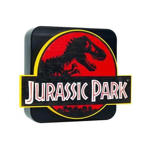 Jurassic Park - Lampada Da Tavolo /apparecchio Da Parete Con Logo Jurassic Park - Foto 1