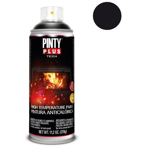 Vernice Anti-calore Tech A104 319 Ml Spray Nero - Foto 2