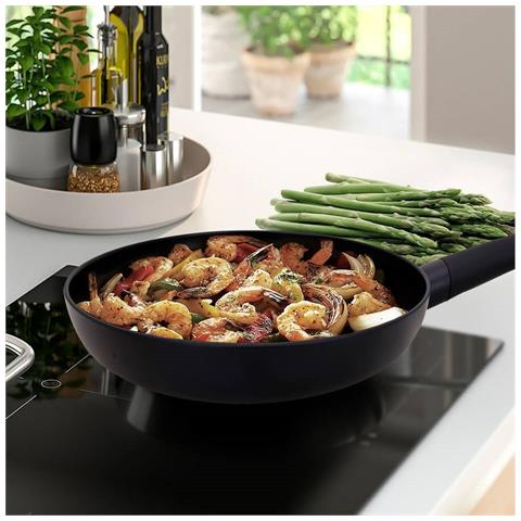 Padella Wok Mr-1217-28 Nero Alluminio Ø 28 Cm - Foto 2