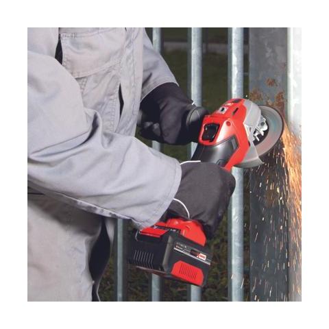 TE-AG 18/115 Li smerigliatrice angolare 11,5 cm 8500 Giri /min 3,69 kg - Foto 4