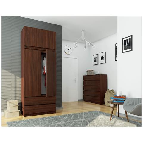 Sopralzo per armadio S90, 90x51x55 cm, Colore Weng? - Foto 7