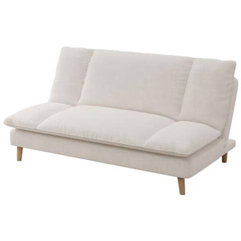 Vasco Divano Letto A 3 Posti In Tessuto Beige - Foto 2