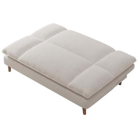 Vasco Divano Letto A 3 Posti In Tessuto Beige - Foto 6