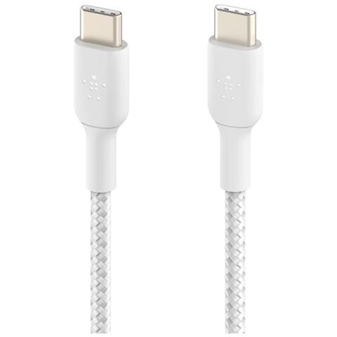 BoostCharge Cavo USB 2 m USB C Bianco - Foto 1