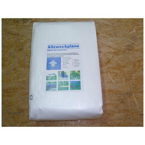 Telone In Tessuto 260g 6m X 10m Telone Di Copertura Telone Per Barca Telone Per Tutti Gli Usi Telone - Foto 2