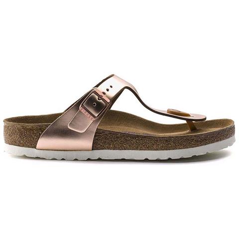 Gizeh Bs Metalic Cooper Slippers Ciabatte Pelle Scarpe Donna Rosa Eu 36, 1005049 - Foto 1