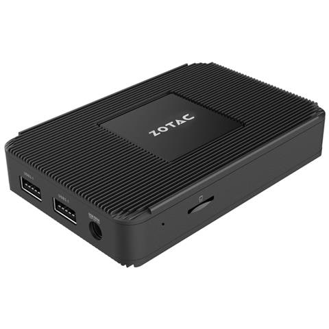 ZBOX PI336-W5C Intel® Celeron® N6211 4 GB LPDDR4-SDRAM 128 GB eMMC Windows 11 Pro Mini PC Nero - Foto 1