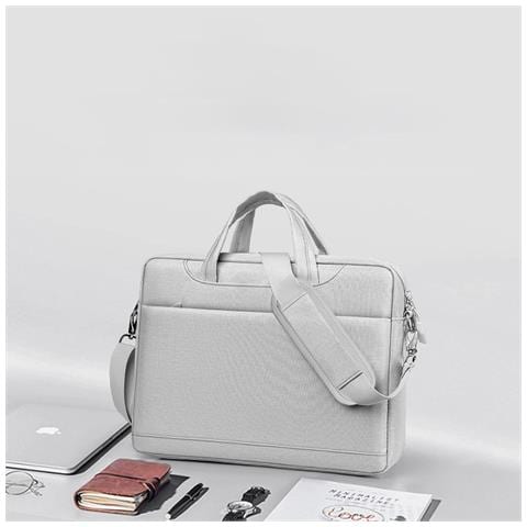 Borsa Per Laptop, Borsa A Tracolla Con Airbag Aggiornata, Borsa A Tracolla Grey Xl - Foto 1