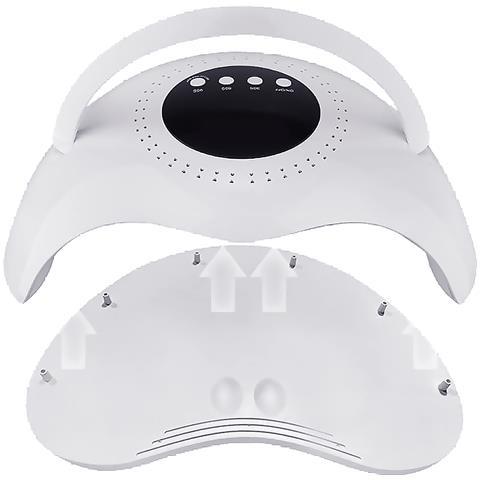 Stazione Di Asciugatura Unghie Uv Ultravioletto. Accensione Automatica, 120w, Con 45 Lampade Led. Per Smalti Speciali Tipo Semi-permanente, Acrilico, Ecc. - Foto 2