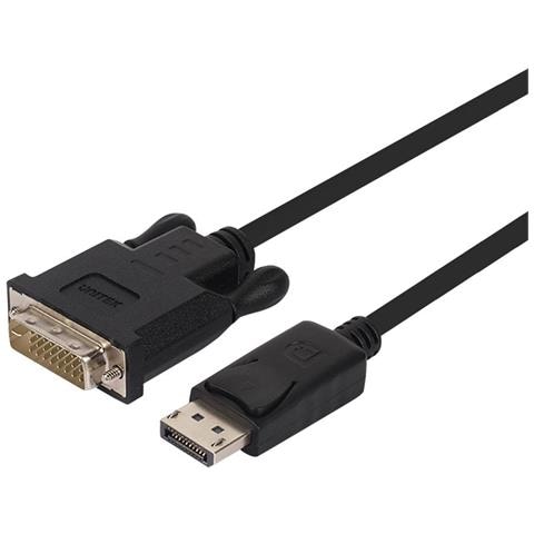Y-5118BA cavo e adattatore video 1,8 m DisplayPort DVI Nero - Foto 1