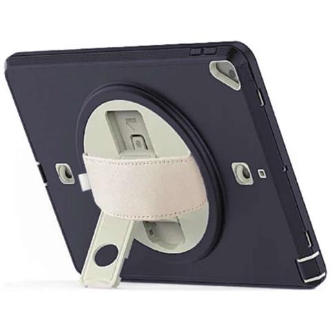 Custodia Per Ipad 6/5 9.7"" Con Cinturino E Base Rotante - Blu Elegante E Funzionale - Foto 1