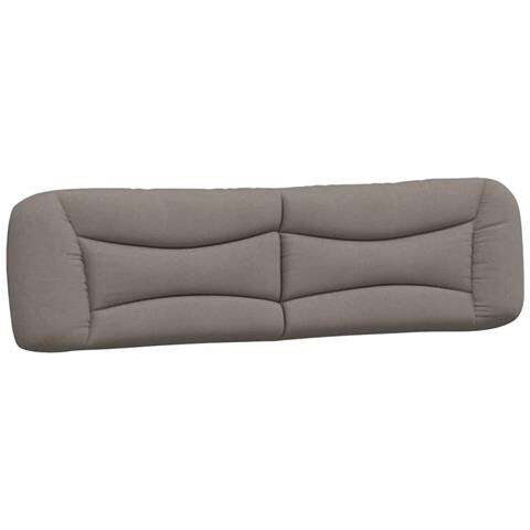 Lusso Casadino -  Cuscino Testiera Hvar Tortora 200 Cm In Tessuto - Foto 1