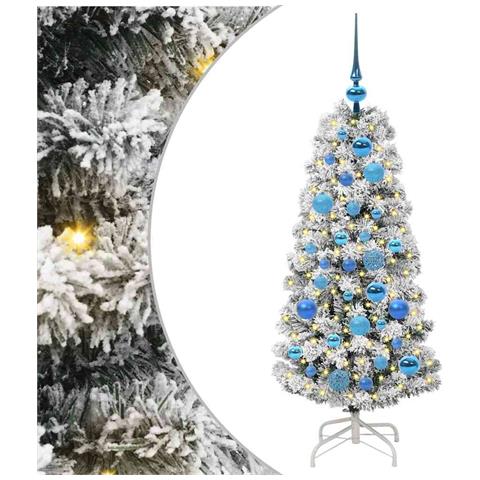 Albero di Natale Artificiale con Rami Pieghevoli 120 cm - Foto 1