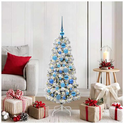 Albero di Natale Artificiale con Rami Pieghevoli 120 cm - Foto 2