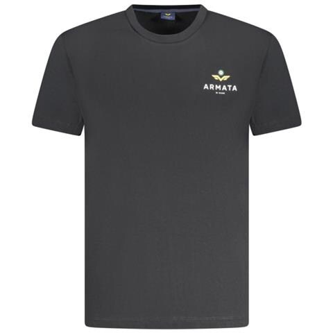 MAGLIETTA A MANICHE CORTE DA UOMO NERA - Colore: Nero, Taglia: XL - Foto 1