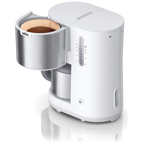 IDCollection KF1505 WH Macchina da caffè con filtro 1,2 L - Foto 3