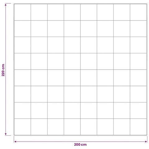 Set di piumone e cuscini 3 pz 200x220 cm Estate 140 GSM Lana - Foto 10