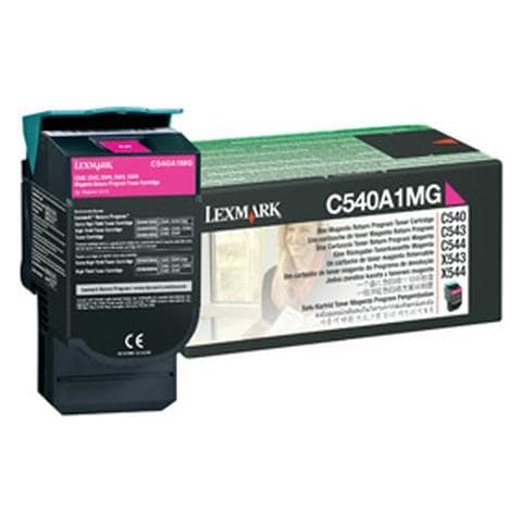 C540A1MG Toner Originale Magenta per C540n Capacità 1000 Pagine - Foto 6