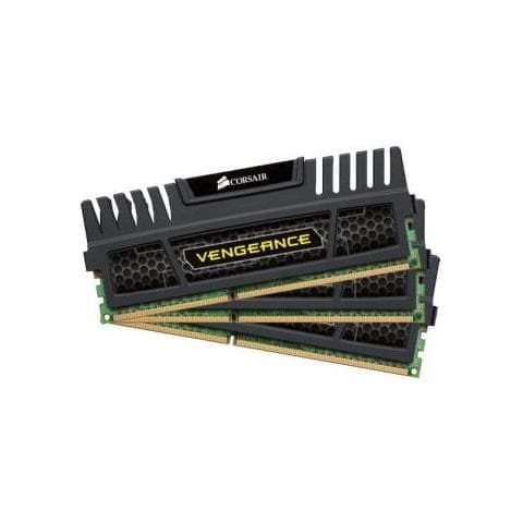 Memoria Dimm Vengeance 12 GB (3 x 4GB) DDR3 1600 MHz CL9 Dissipatore Nero - Foto 1