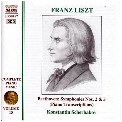 Liszt Franz - Opere X Pf (integrale) Vol. 15: Trascrizione Delle Sinfonie N. 2 E N. 5 Di Beethove - Foto 1